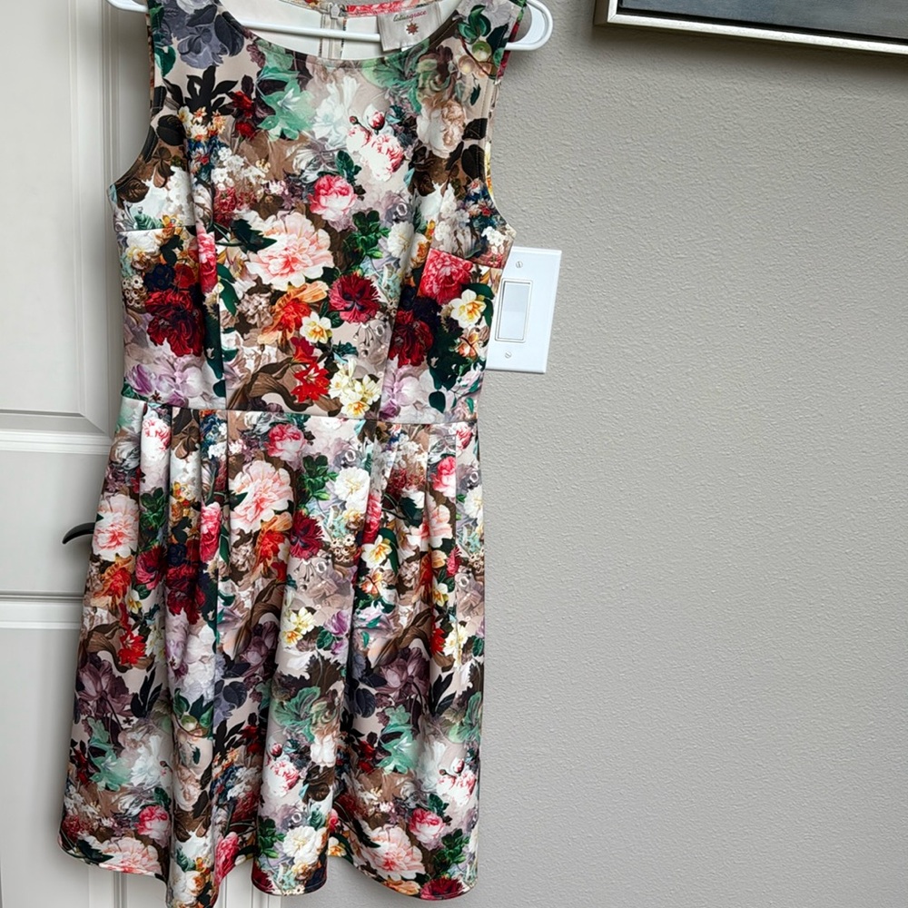 Lotus Grace Floral Dress